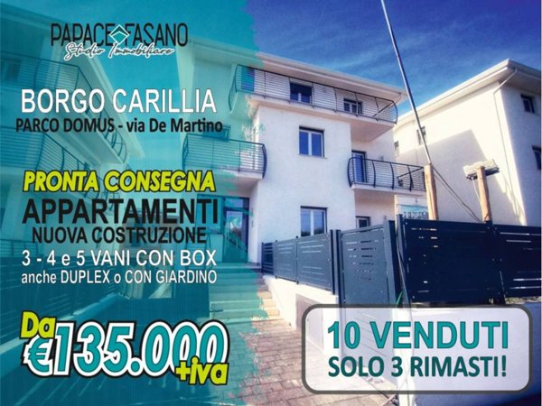 appartamento in vendita ad Altavilla Silentina in zona Borgo Carillia