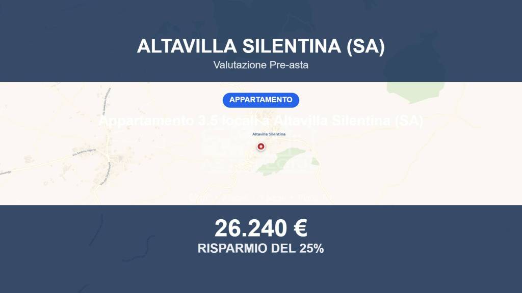 appartamento in vendita ad Altavilla Silentina