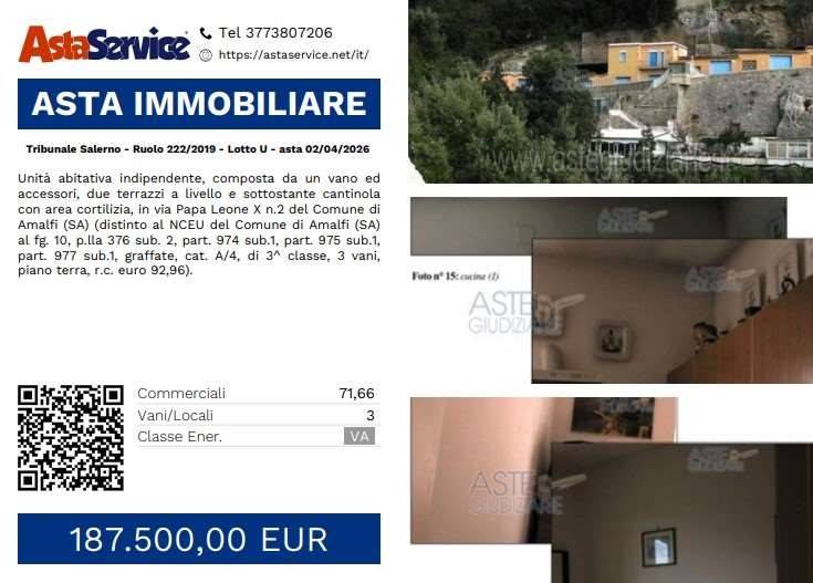 casa indipendente in vendita ad Amalfi