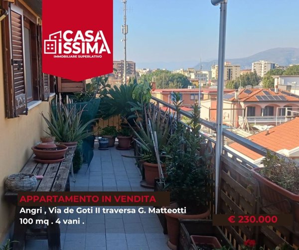 appartamento in vendita ad Angri