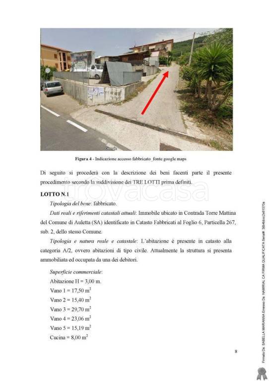 appartamento in vendita ad Auletta in zona Mattina