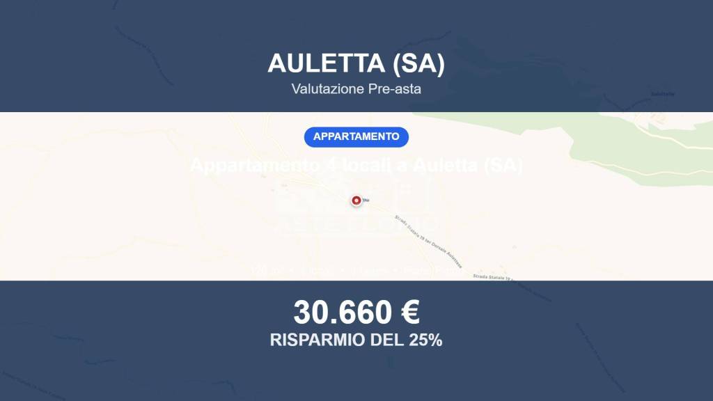 appartamento in vendita ad Auletta in zona Mattina