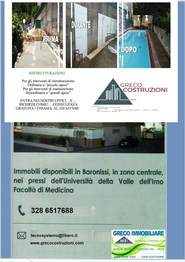 appartamento in vendita a Baronissi