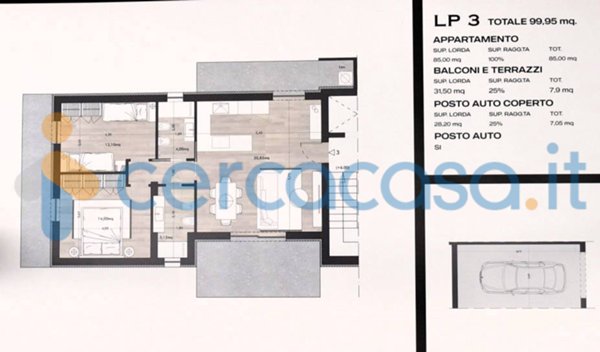 appartamento in vendita a Baronissi