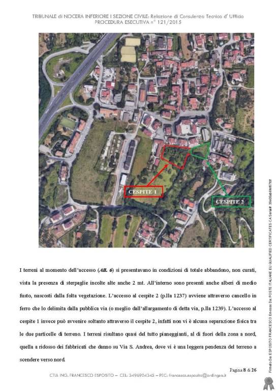 terreno agricolo in vendita a Baronissi in zona Antessano