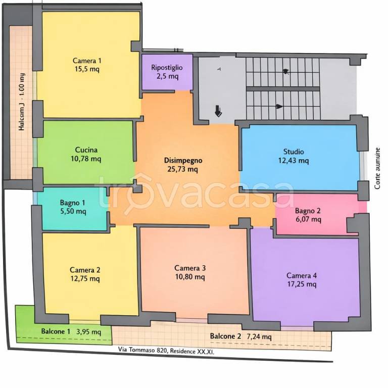 appartamento in vendita a Baronissi in zona Antessano