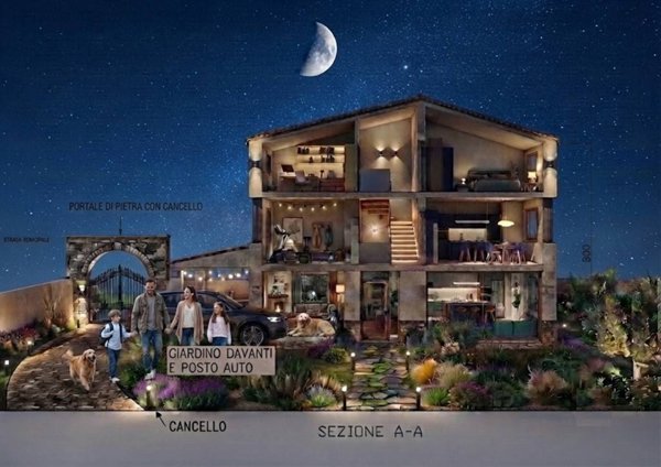 casa indipendente in vendita a Baronissi in zona Antessano