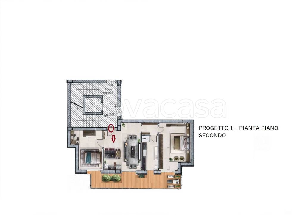 appartamento in vendita a Baronissi in zona Saragnano
