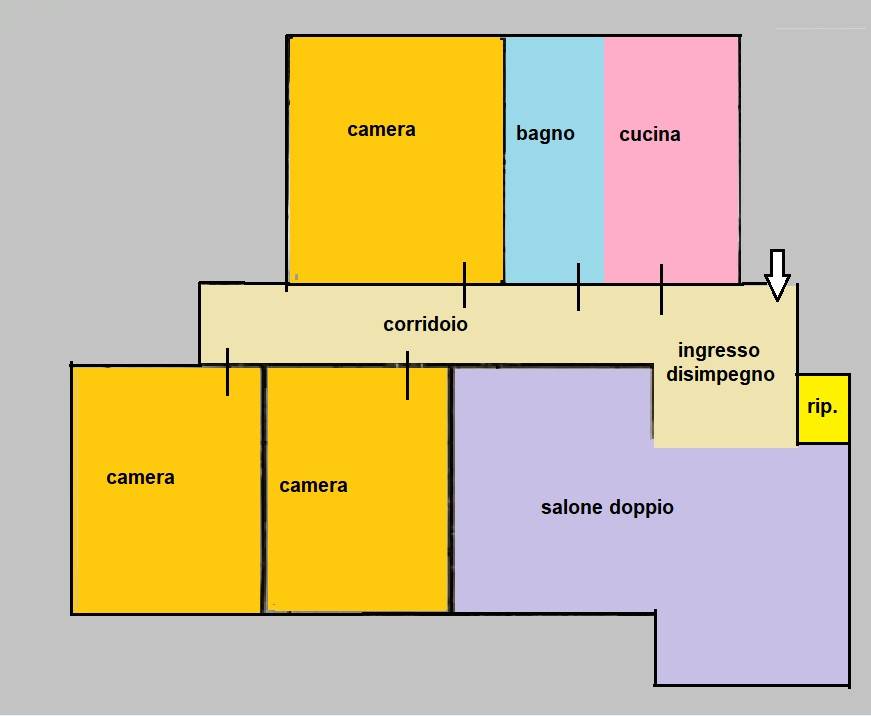 appartamento in vendita a Battipaglia in zona Centro Città