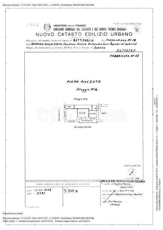 appartamento in vendita a Battipaglia