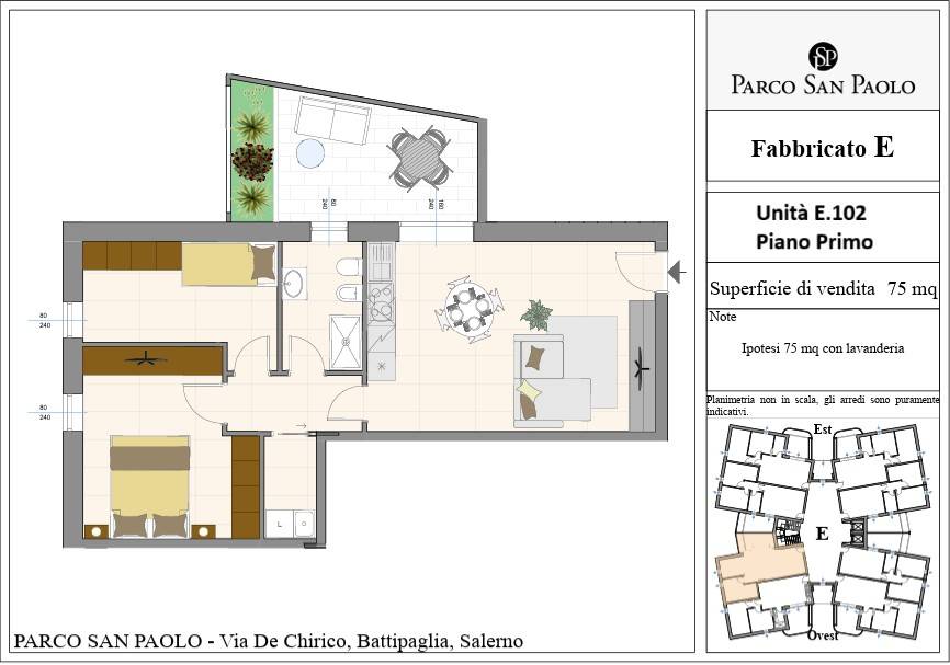 appartamento in vendita a Battipaglia