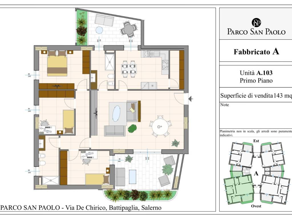 appartamento in vendita a Battipaglia