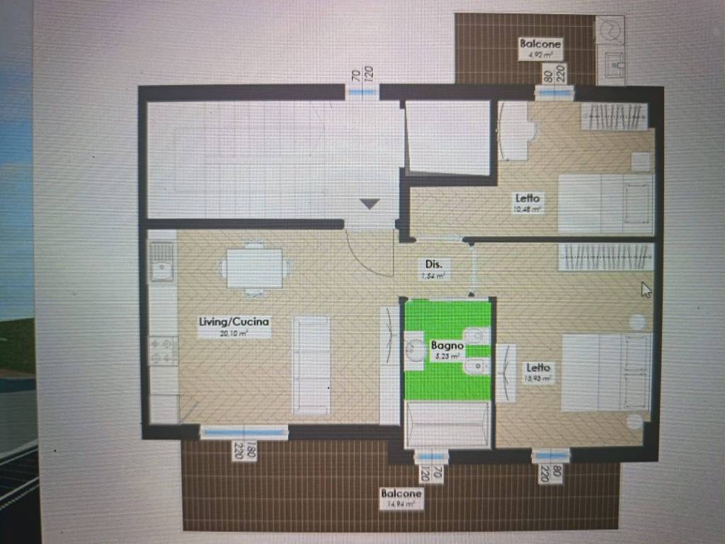 appartamento in vendita a Battipaglia