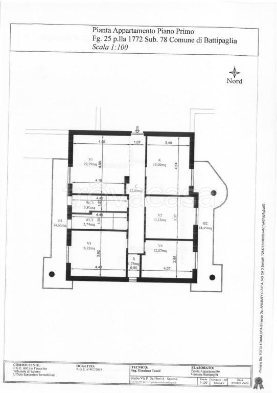 appartamento in vendita a Battipaglia