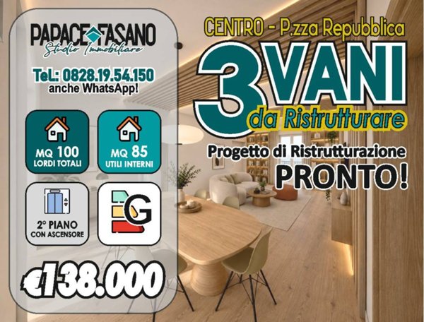 appartamento in vendita a Battipaglia in zona Centro Città