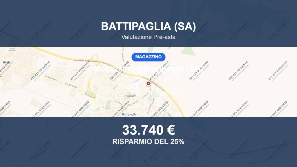 locale commerciale in vendita a Battipaglia