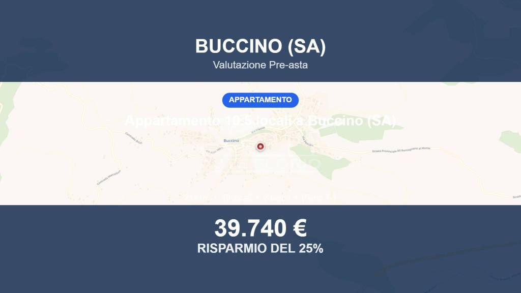 appartamento in vendita a Buccino