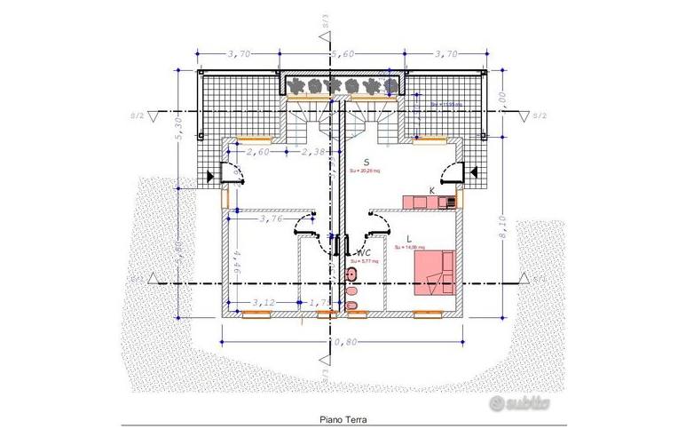 bifamiliare in vendita a Camerota in zona Licusati