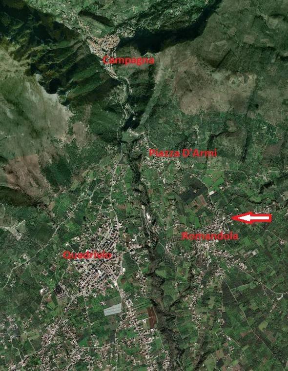 terreno agricolo in vendita a Campagna