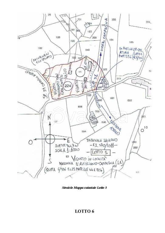 terreno agricolo in vendita a Campagna