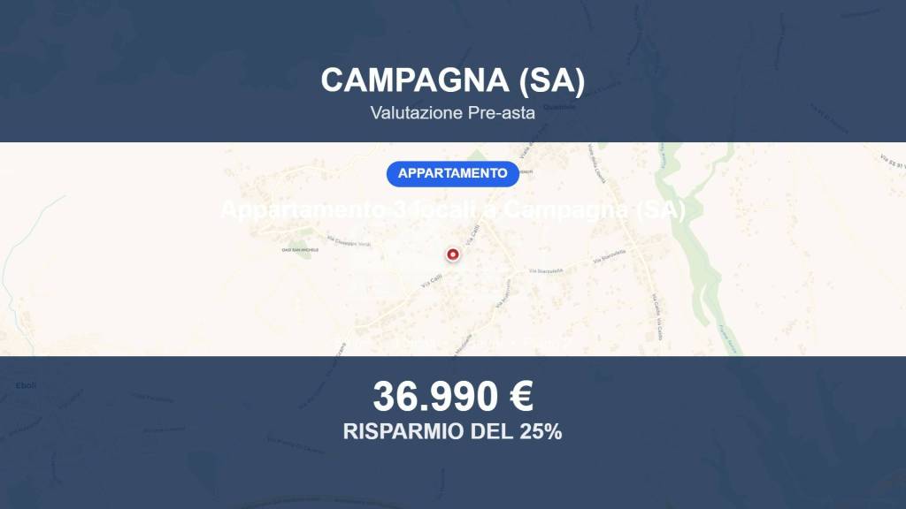 appartamento in vendita a Campagna