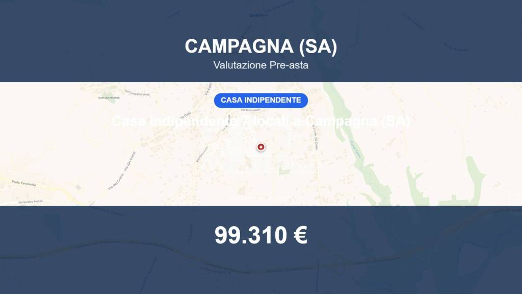 casa indipendente in vendita a Campagna