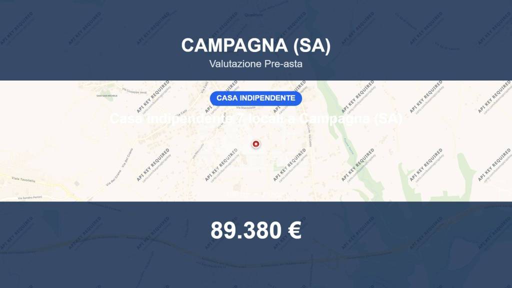 casa indipendente in vendita a Campagna