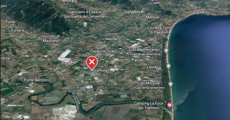 terreno agricolo in vendita a Capaccio Paestum in zona Gromola/Foce Sele