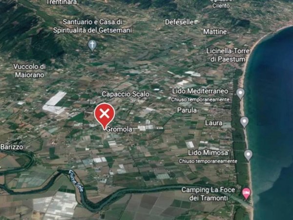 terreno agricolo in vendita a Capaccio Paestum in zona Gromola/Foce Sele