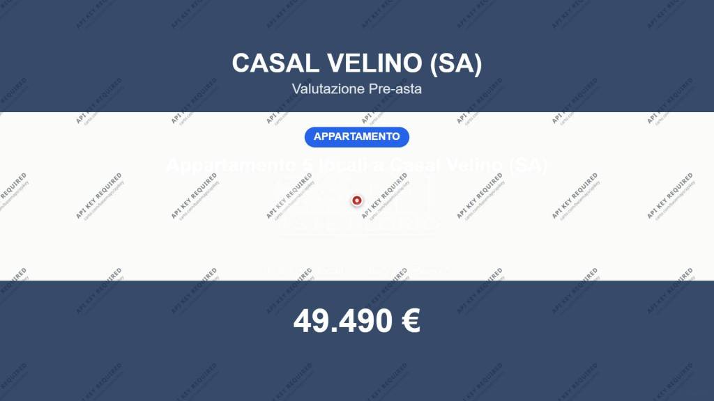 appartamento in vendita a Casal Velino in zona Verduzio