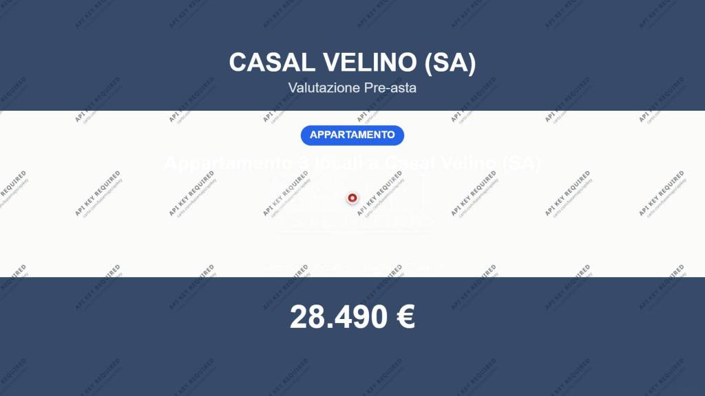 appartamento in vendita a Casal Velino in zona Verduzio