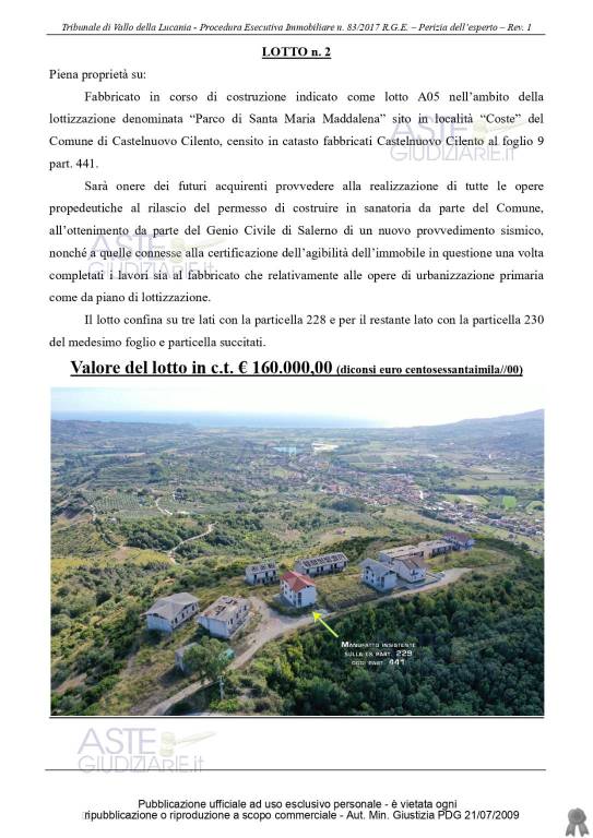 casa indipendente in vendita a Castelnuovo Cilento