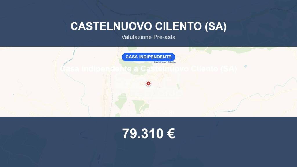 casa indipendente in vendita a Castelnuovo Cilento