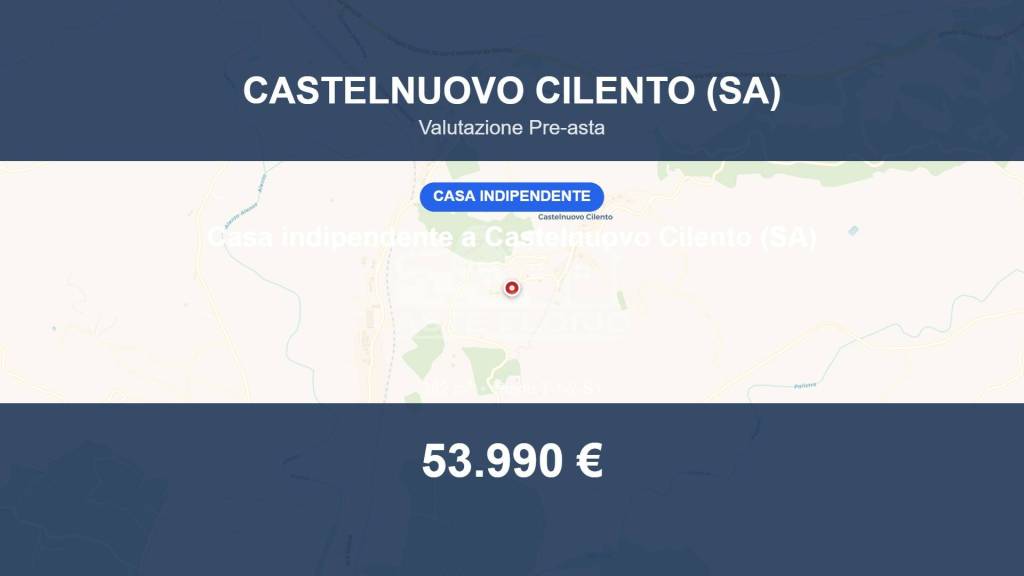 casa indipendente in vendita a Castelnuovo Cilento