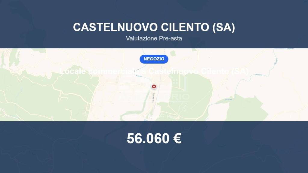 negozio in vendita a Castelnuovo Cilento in zona Velina