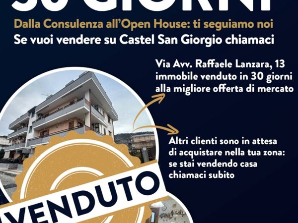 appartamento in vendita a Castel San Giorgio in zona Lanzara