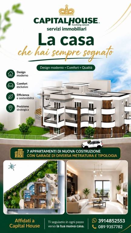 appartamento in vendita a Castel San Giorgio in zona Lanzara
