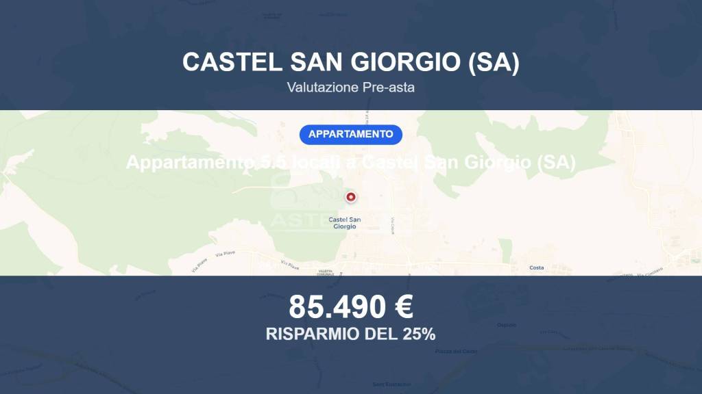 appartamento in vendita a Castel San Giorgio in zona Cortedomini