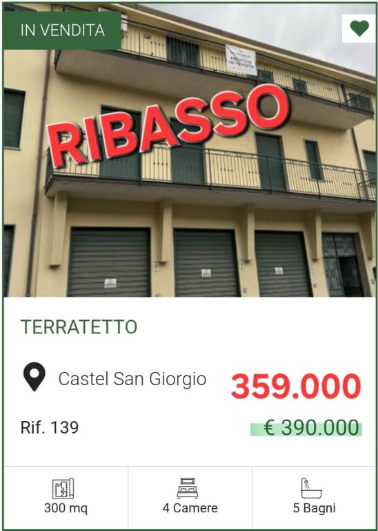 casa indipendente in vendita a Castel San Giorgio in zona Aiello