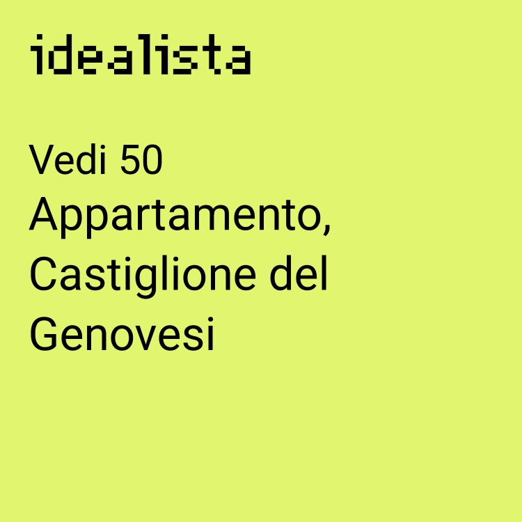 appartamento in vendita a Castiglione del Genovesi