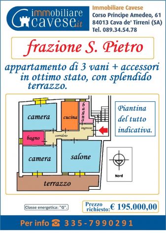 appartamento in vendita a Cava de' Tirreni