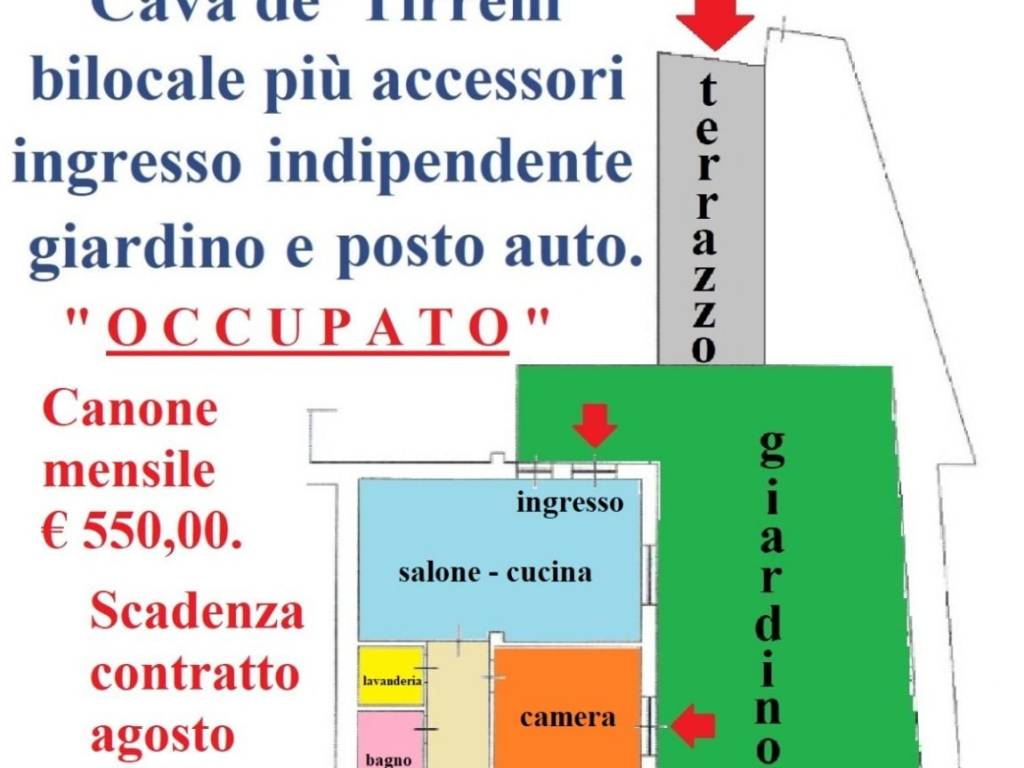 appartamento in vendita a Cava de' Tirreni in zona Santa Lucia