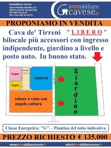 appartamento in vendita a Cava de' Tirreni in zona Santa Lucia