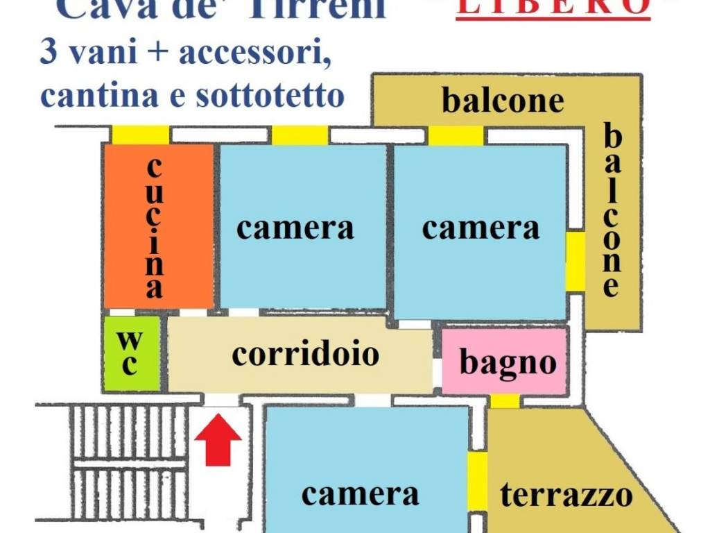 appartamento in vendita a Cava de' Tirreni