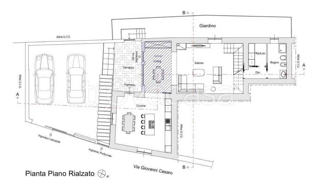 casa indipendente in vendita a Cava de' Tirreni in zona Santa Lucia