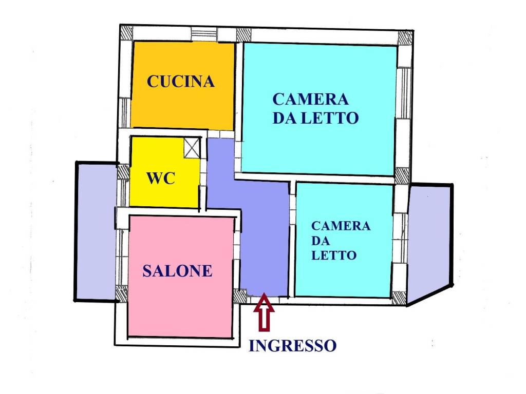 appartamento in vendita a Cava de' Tirreni