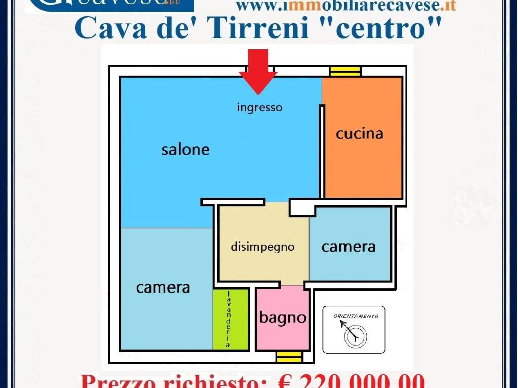 appartamento in vendita a Cava de' Tirreni