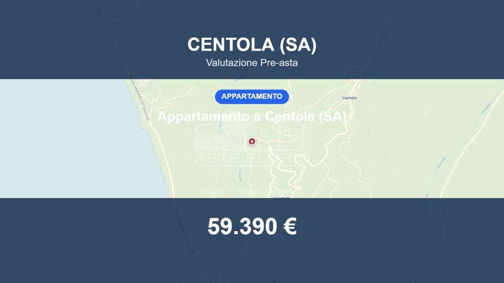 appartamento in vendita a Centola