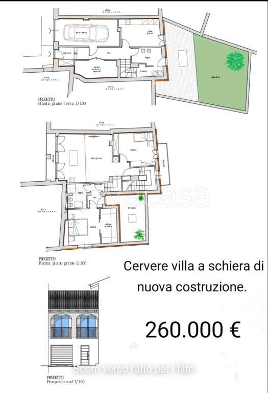 casa indipendente in vendita a Cervere