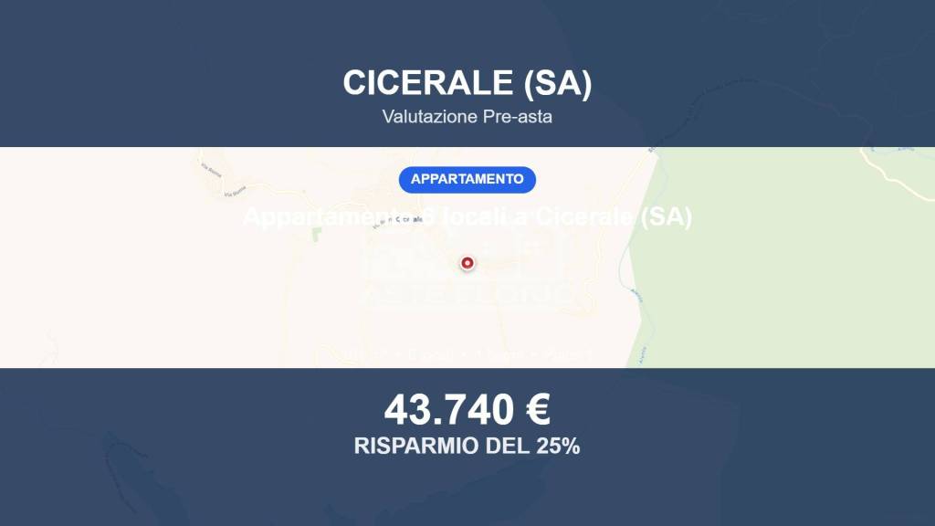 appartamento in vendita a Cicerale in zona Monte Cicerale